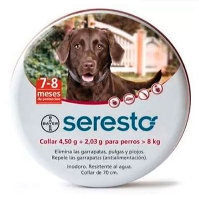 Seresto Collar antipulgas para Perros de más de 8kg Seresto Collar antipulgas para Perros de más de 8kg