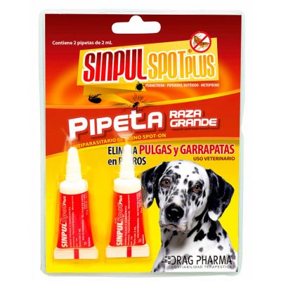 SinpulSpot Plus Pipeta Antipulgas - Razas Grandes SinpulSpot Plus Pipeta Antipulgas - Razas Grandes