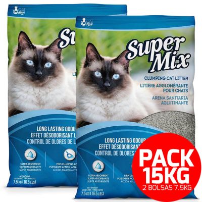Super Mix - Arena Sanitaria 15kg Super Mix - Arena Sanitaria 15kg