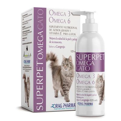 Superpet Omega 6/3 para Gatos 125ml Superpet Omega 6/3 para Gatos 125ml