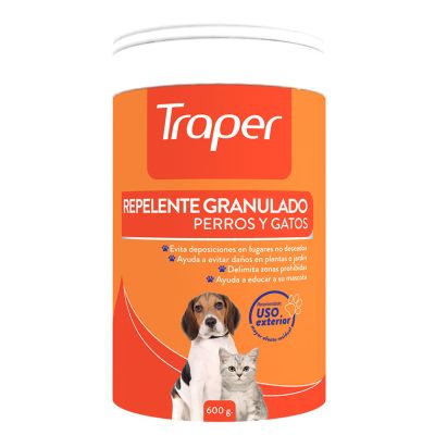 Traper Repelente para Perros y Gatos Granulado 600gr Traper Repelente para Perros y Gatos Granulado 600gr