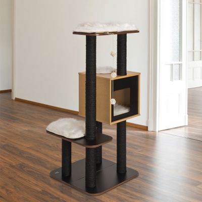 Vesper Furniture V High Negro Rascador para Gatos Vesper Furniture V High Negro Rascador para Gatos