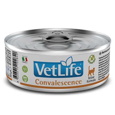 Vet Life Cat Convalescence Lata 85gr Vet Life Cat Convalescence Lata 85gr