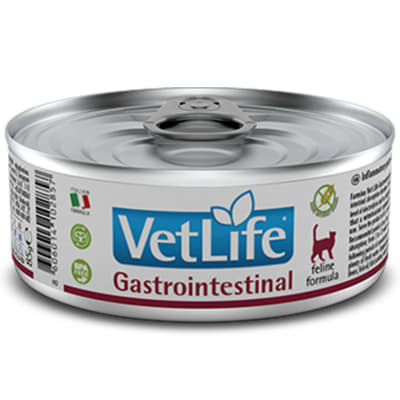 Vet Life Cat Gastro Intestinal Lata 85gr Vet Life Cat Gastro Intestinal Lata 85gr