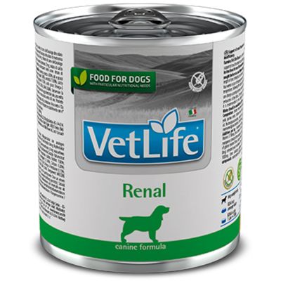 Vet Life Dog Renal Lata 300gr Vet Life Dog Renal Lata 300gr