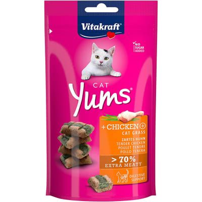 Vitakraft Cat Yums Pollo y Hierba Gatera 40gr Vitakraft Cat Yums Pollo y Hierba Gatera 40gr