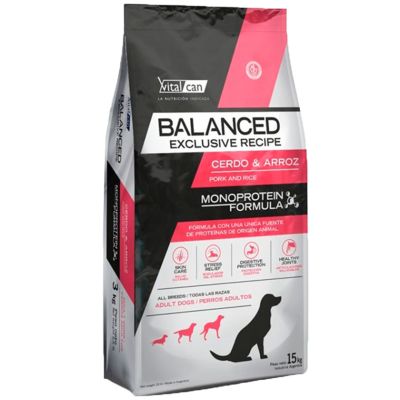 VitalCan Perro Adulto Cerdo y Arroz 3kg VitalCan Perro Adulto Cerdo y Arroz 3kg