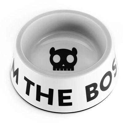 ZeeDog Boss Bowl White Small ZeeDog Boss Bowl White Small