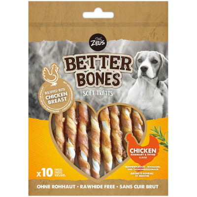 Zeus Better Bones Palitos Pollo y Finas Hierbas 10 unidades 114gr Zeus Better Bones Palitos Pollo y Finas Hierbas 10 unidades 114gr