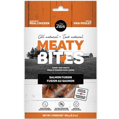 Zeus Meaty Bites Fusión de Salmón para Perros 150gr Zeus Meaty Bites Fusión de Salmón para Perros 150gr