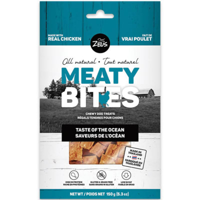 Zeus Meaty Bites Sabores del Oceano para Perros 150gr Zeus Meaty Bites Sabores del Oceano para Perros 150gr