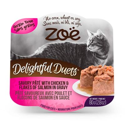 Zoe Cat Delightful Duets Pollo y Salmón 80gr Zoe Cat Delightful Duets Pollo y Salmón 80gr