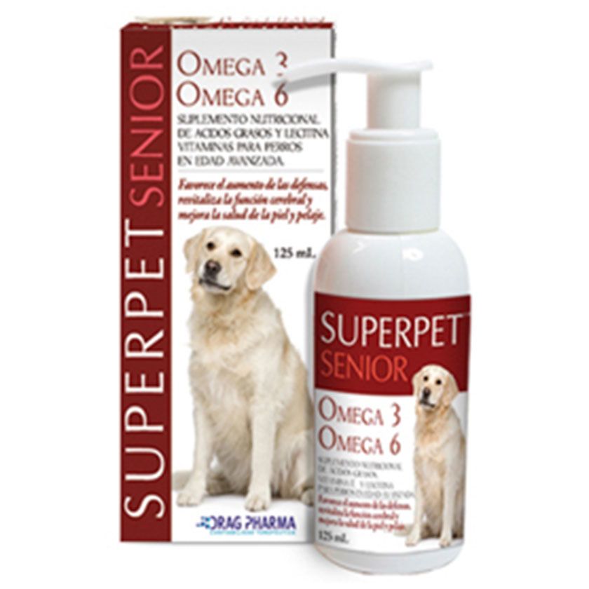 Superpet Omega 6/3 para Perros Senior 125ml NovaPet.cl Alimentos y