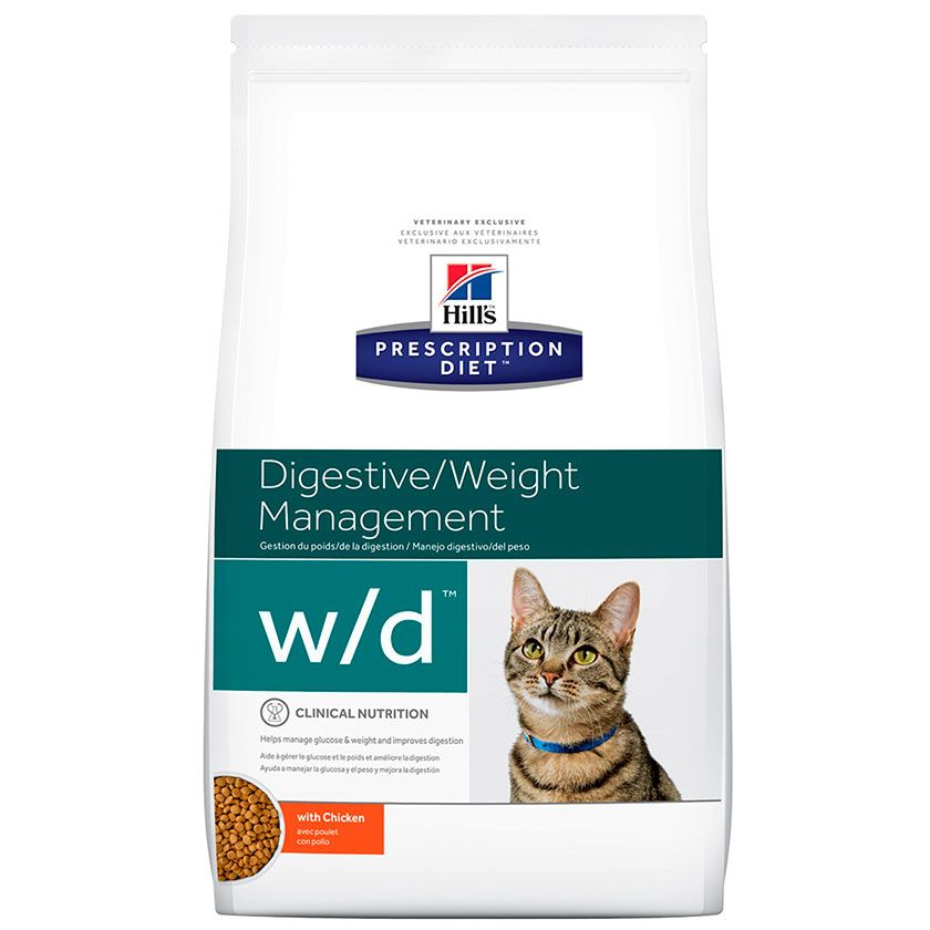 Hills w/d Felino Low Fat 1.8kg | NovaPet.cl Alimentos y accesorios para ...
