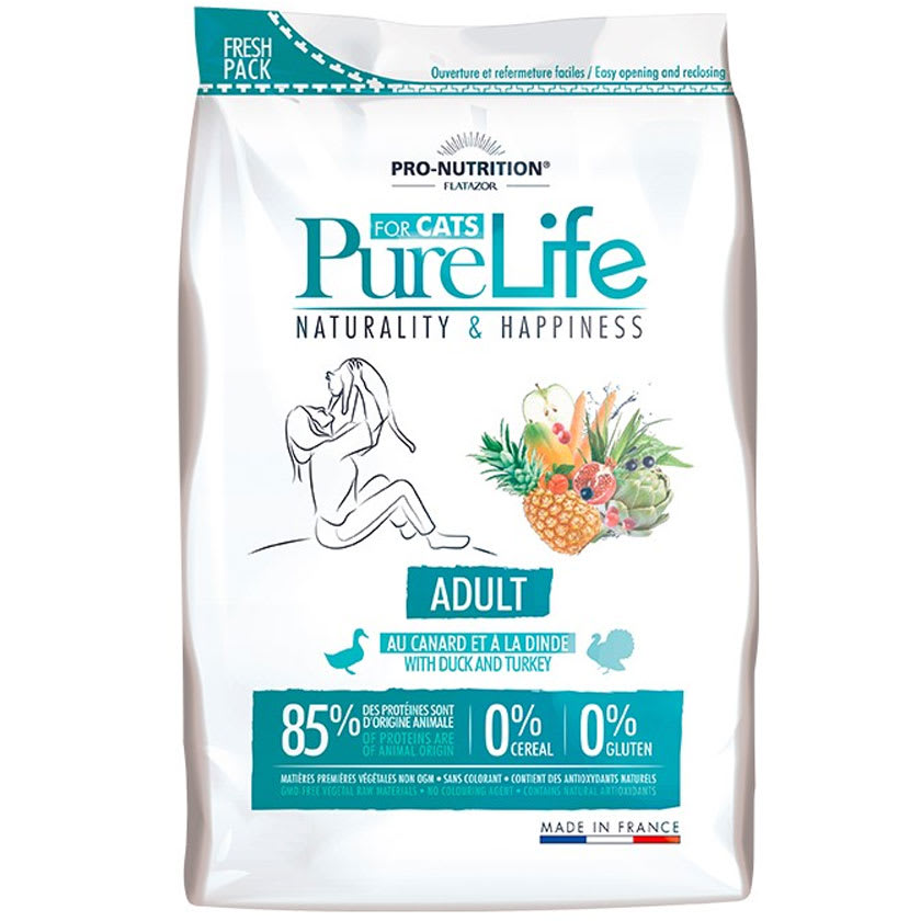 Pure Life Cat Adult 2kg NovaPet.cl Alimentos y accesorios para perros