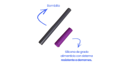 ¿Las bombillas dañan los dientes como los chupetes?