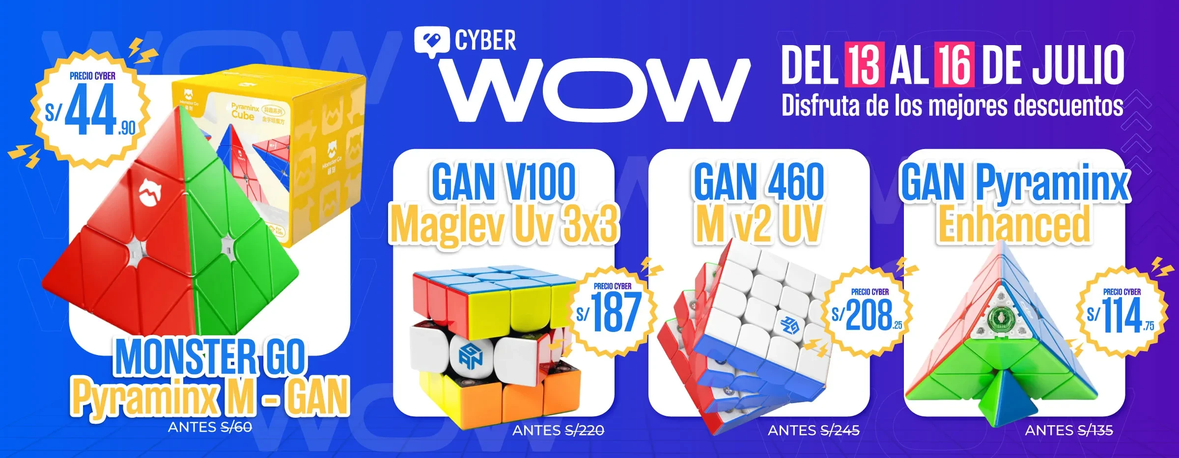 OFERTAS CYBER WOW