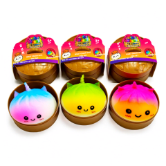 SQUISHY UNICORNIO CESTA 2 COLORES