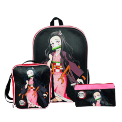 SCOOL MOCHILA RANGER SET3 OF - NEZUKO DEMON SLAYER