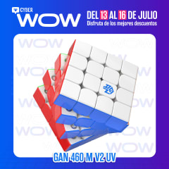 GAN 460 M V2 MAGLEV UV 4X4 BOX