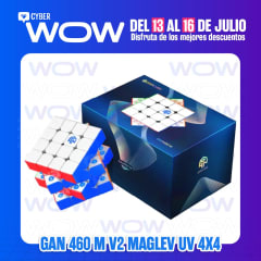 GAN 460 M V2 MAGLEV UV 4X4 BOX