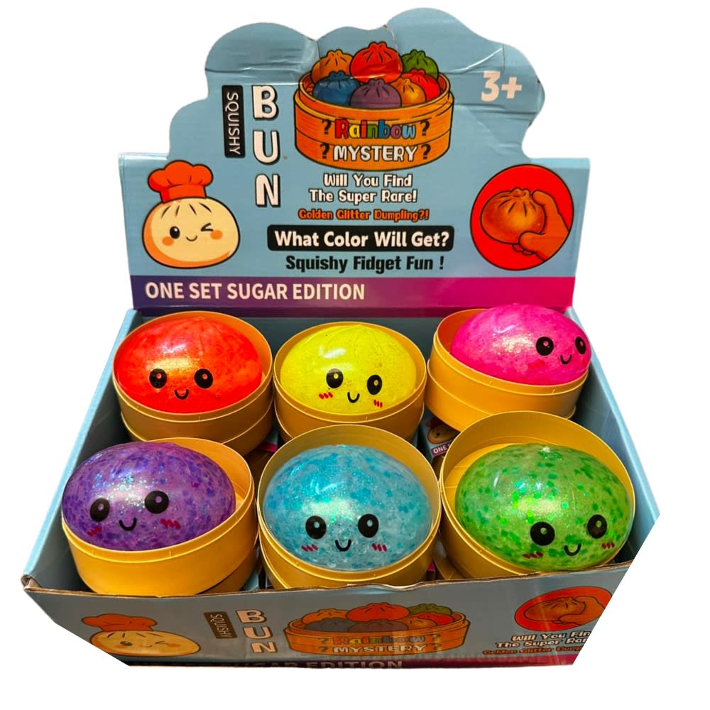 SQUISHY DUMPLING BRILLANTE CON ORBIS Y LUCES4