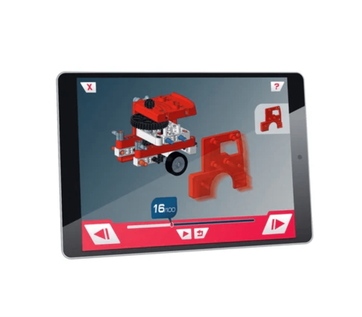 CLEMENTONI CAMION DE BOMBEROS X 120 PZAS6