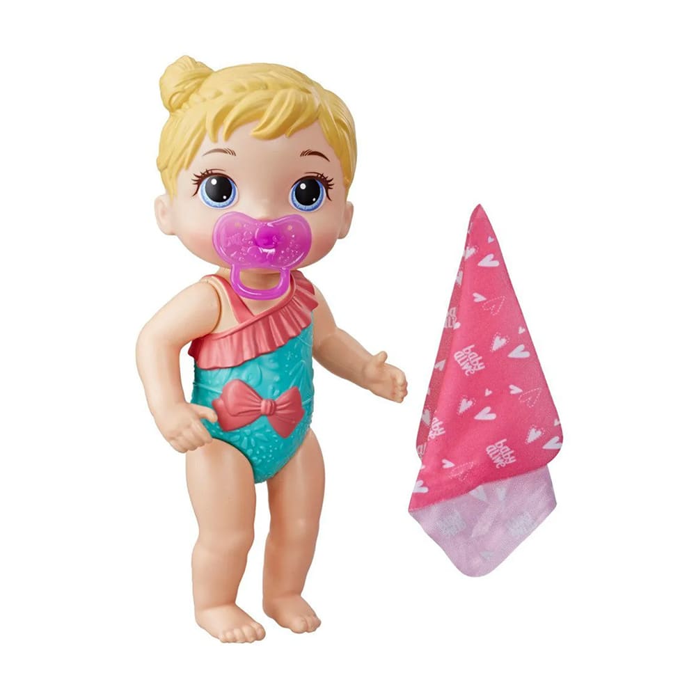 BABY ALIVE CHAPOTEOS Y ABRAZOS - MUÑECA CABELLO RUBIO2