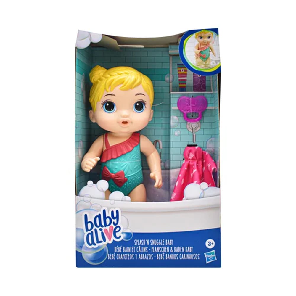 BABY ALIVE CHAPOTEOS Y ABRAZOS - MUÑECA CABELLO RUBIO1