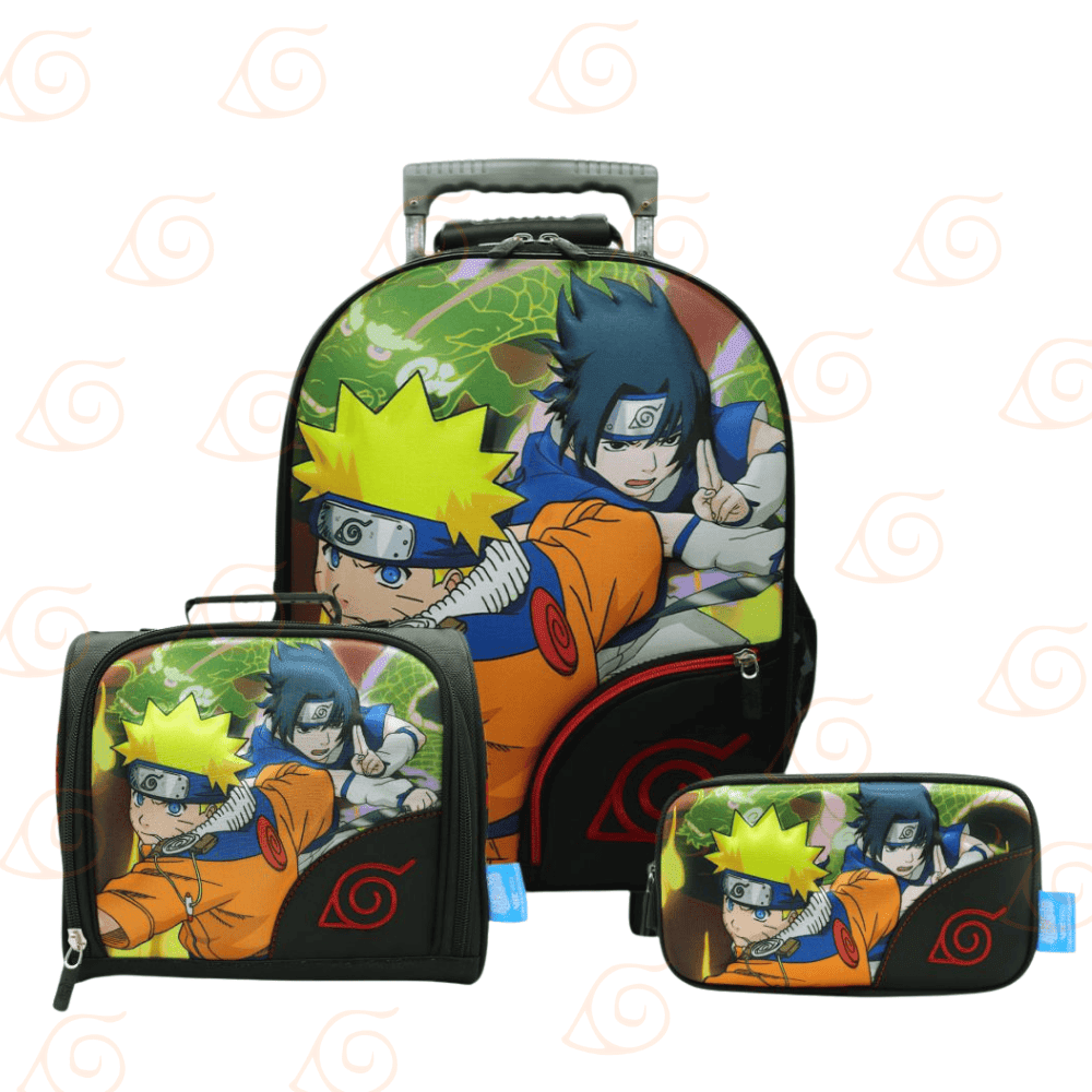 CHILDRENS CLUB MALETA PREMIUN SET3 OF - NARUTO1