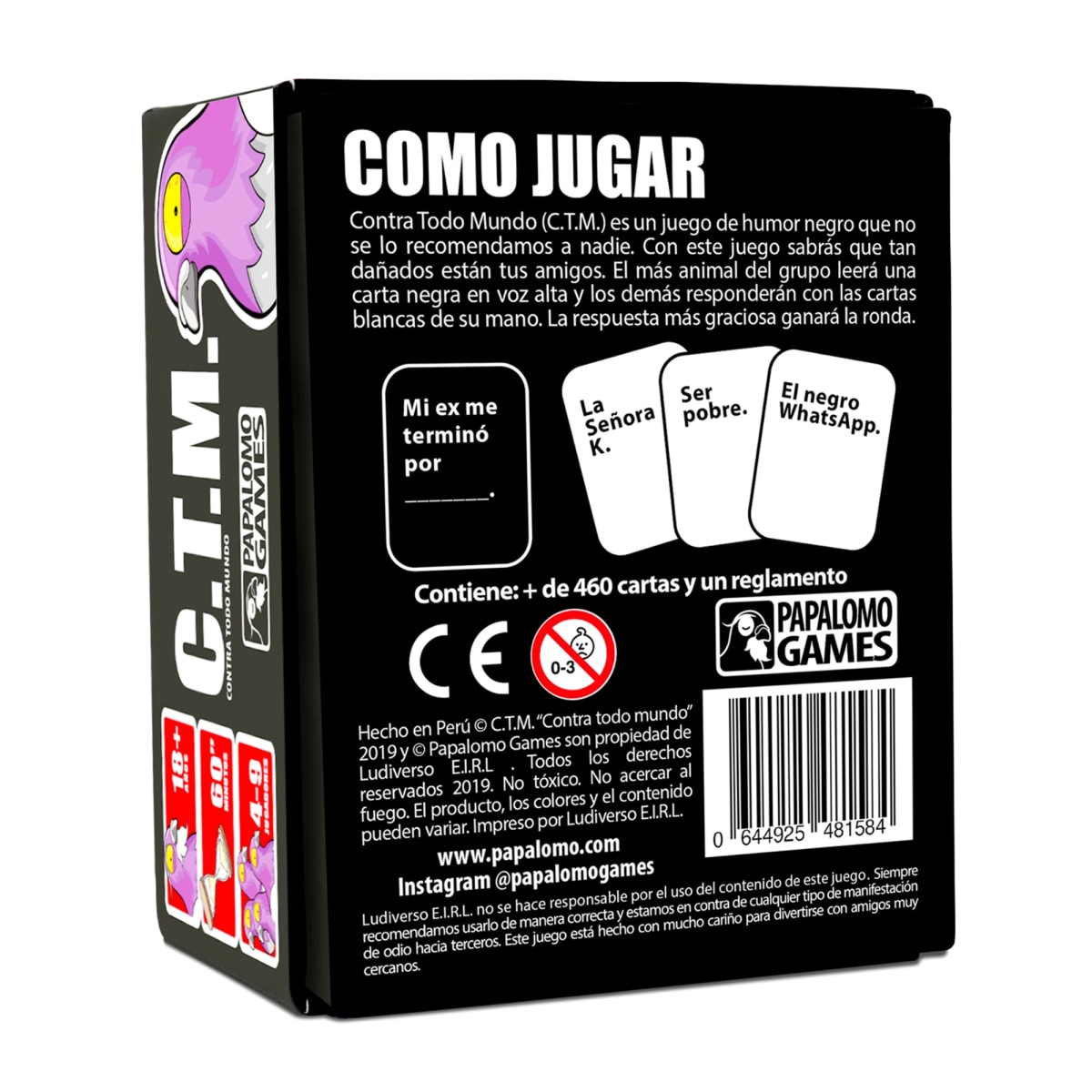 CTM CONTRA TODO EL MUNDO - 460 CARTAS2