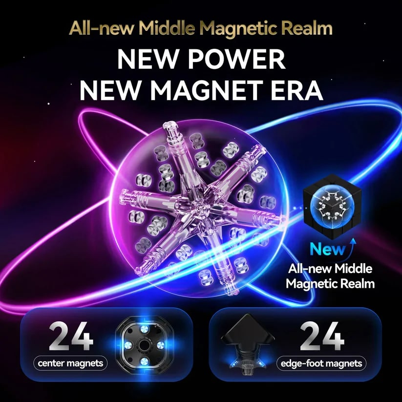 GAN 16 MAGLEV MAX UV 3X3 BOX5
