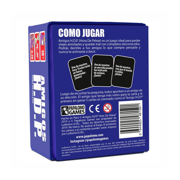 HDP HORA DE PELEAR - 460 CARTAS2