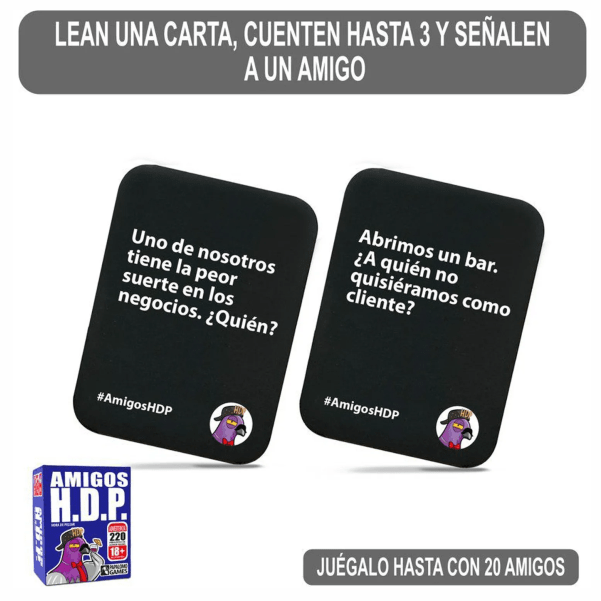 HDP HORA DE PELEAR - 460 CARTAS3