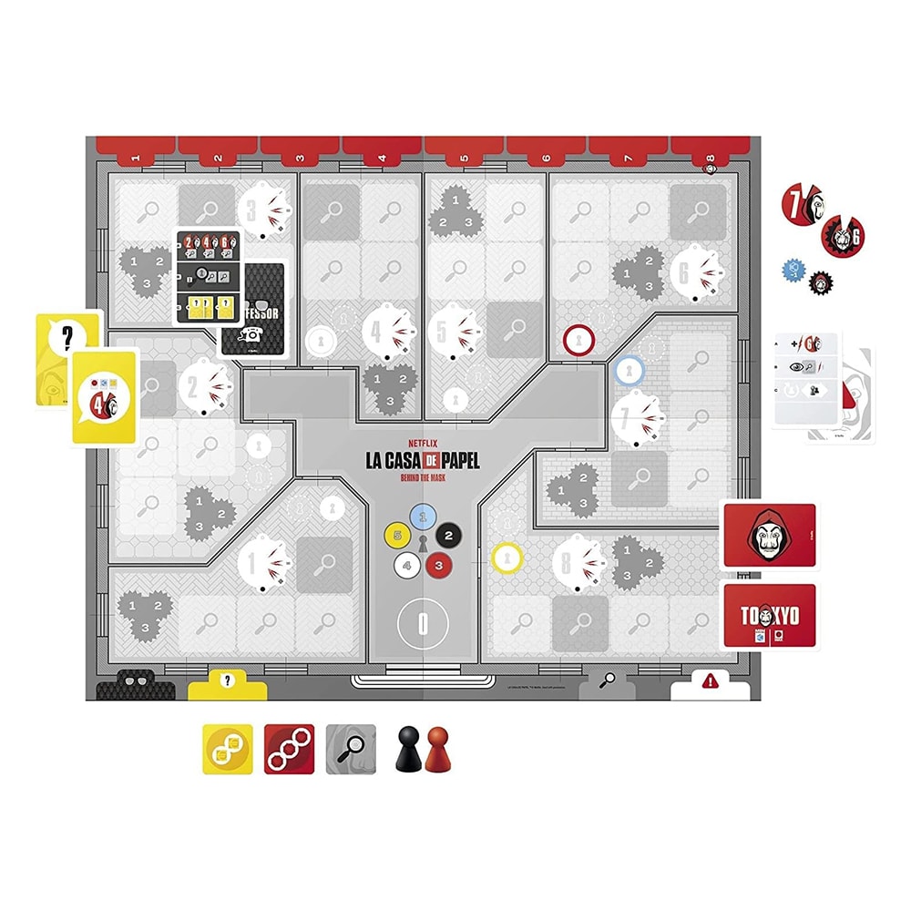 CLEMENTONI LA CASA DE PAPEL - JUEGO DE MESA2