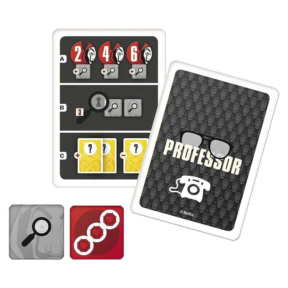 CLEMENTONI LA CASA DE PAPEL - JUEGO DE MESA3