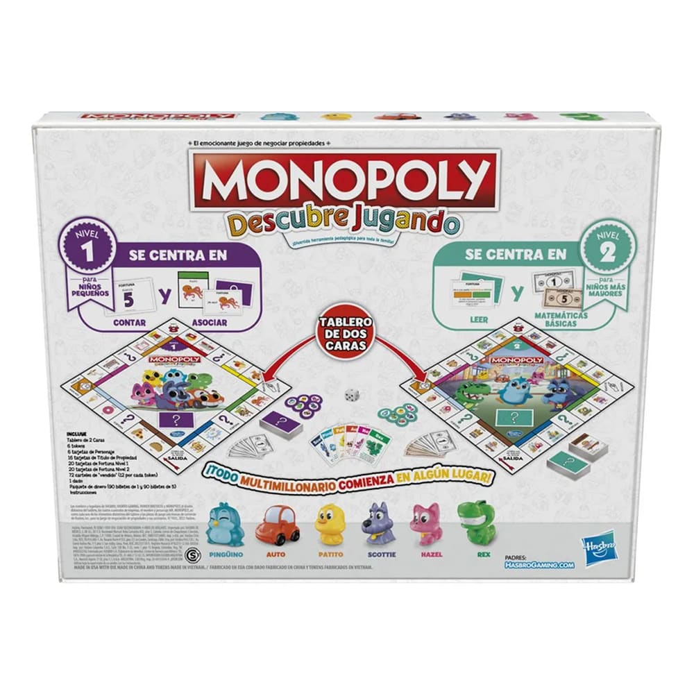 MONOPOLY DESCUBRE JUGANDO BOX3