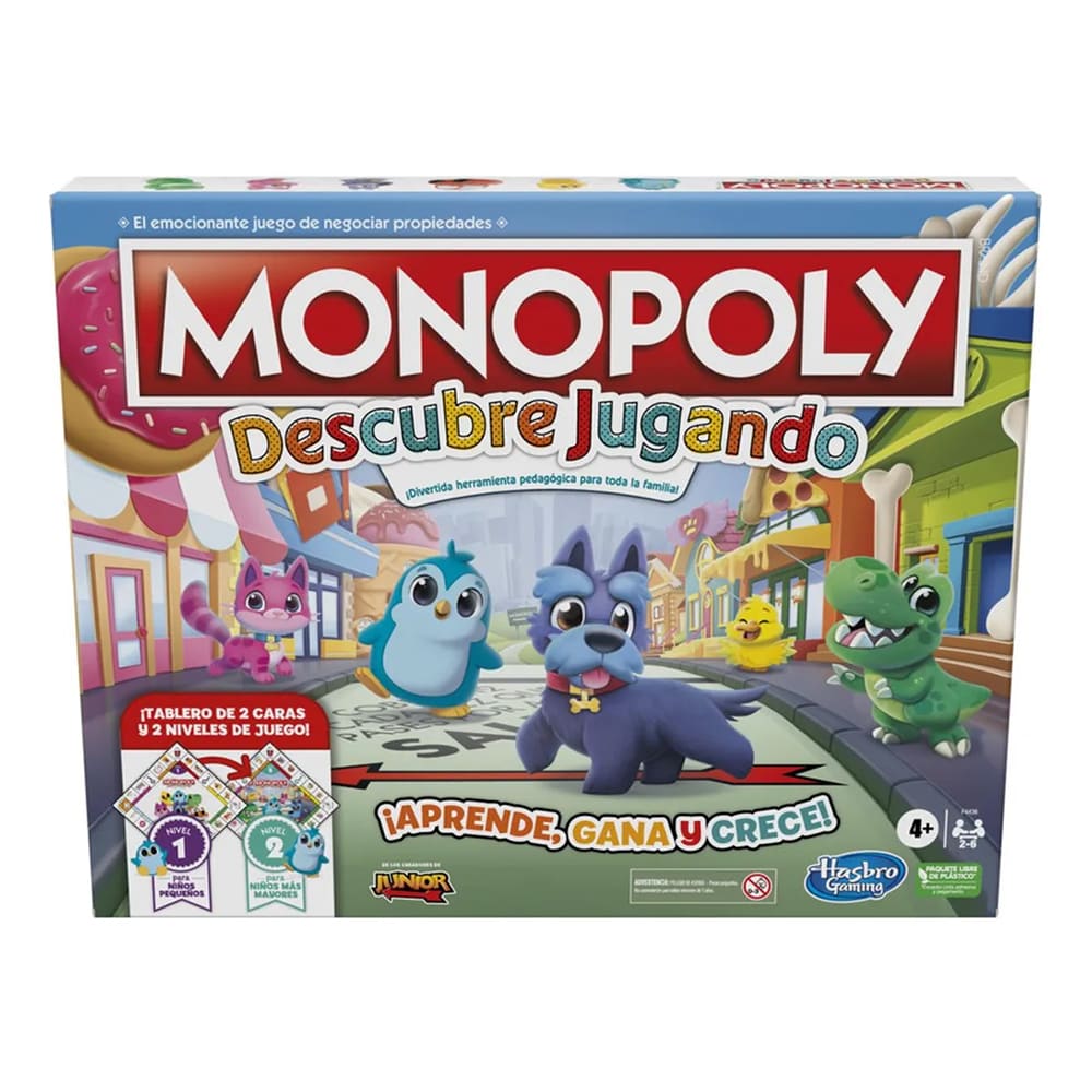 MONOPOLY DESCUBRE JUGANDO BOX1
