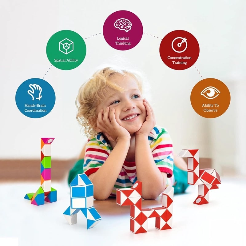 MOYU PACK ( CUBO 3X3+SNAKE+MINI CUBO)3