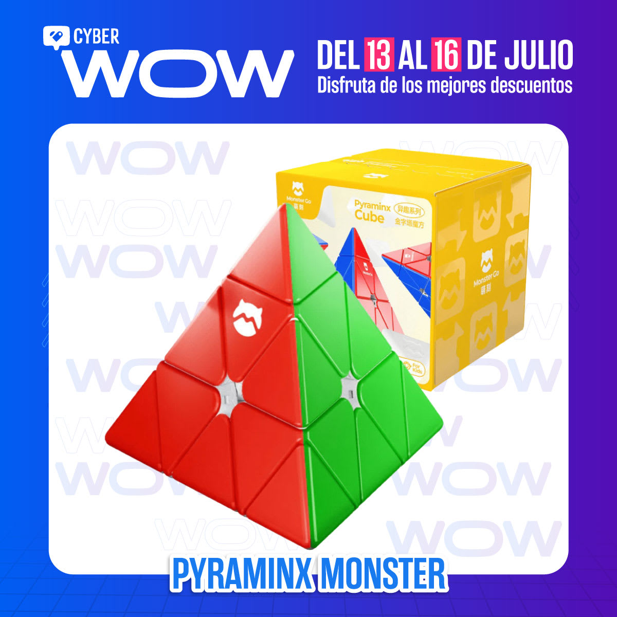 MOSNTER GO Pyraminx M - GAN4