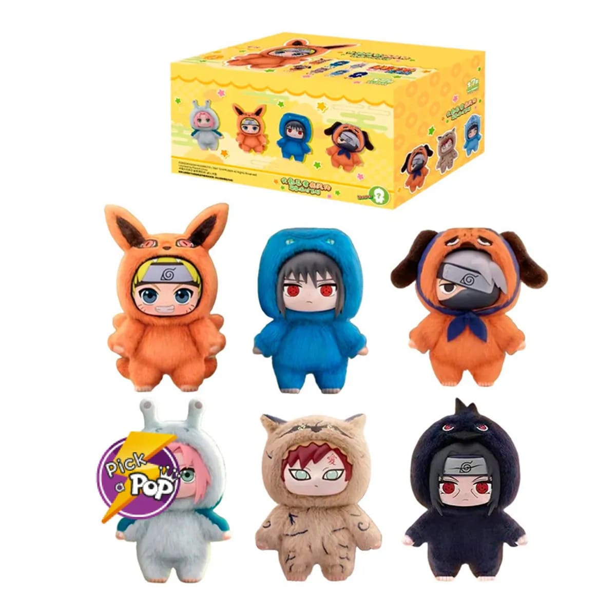 NARUTO LLAVERO SORPRESA BOX2