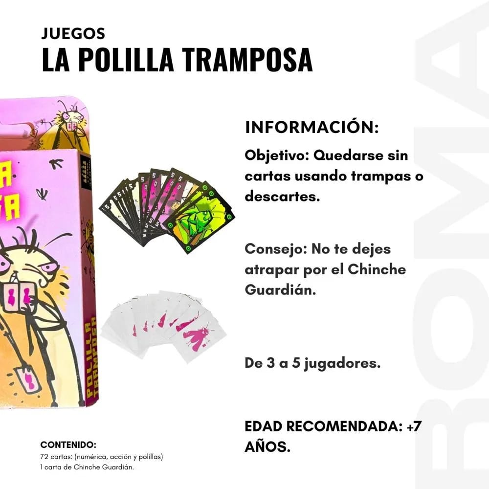 POLILLA TRAMPOSA - JUEGO DE CARTAS2