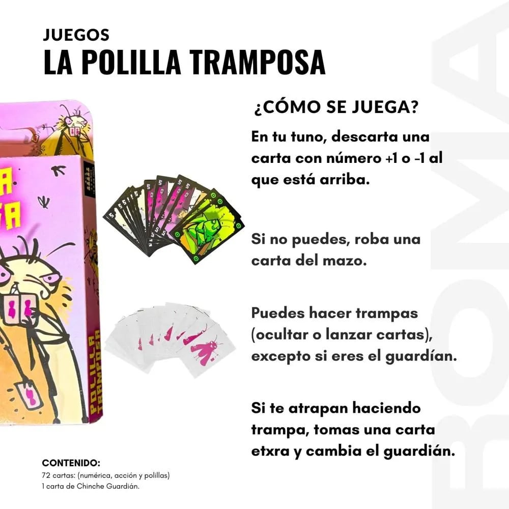 POLILLA TRAMPOSA - JUEGO DE CARTAS3