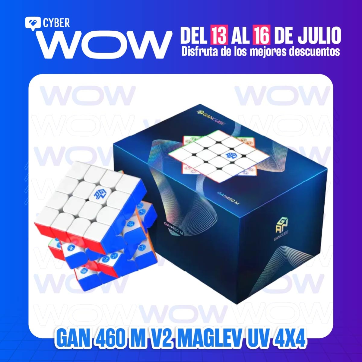 GAN 460 M V2 MAGLEV UV 4X4 BOX5