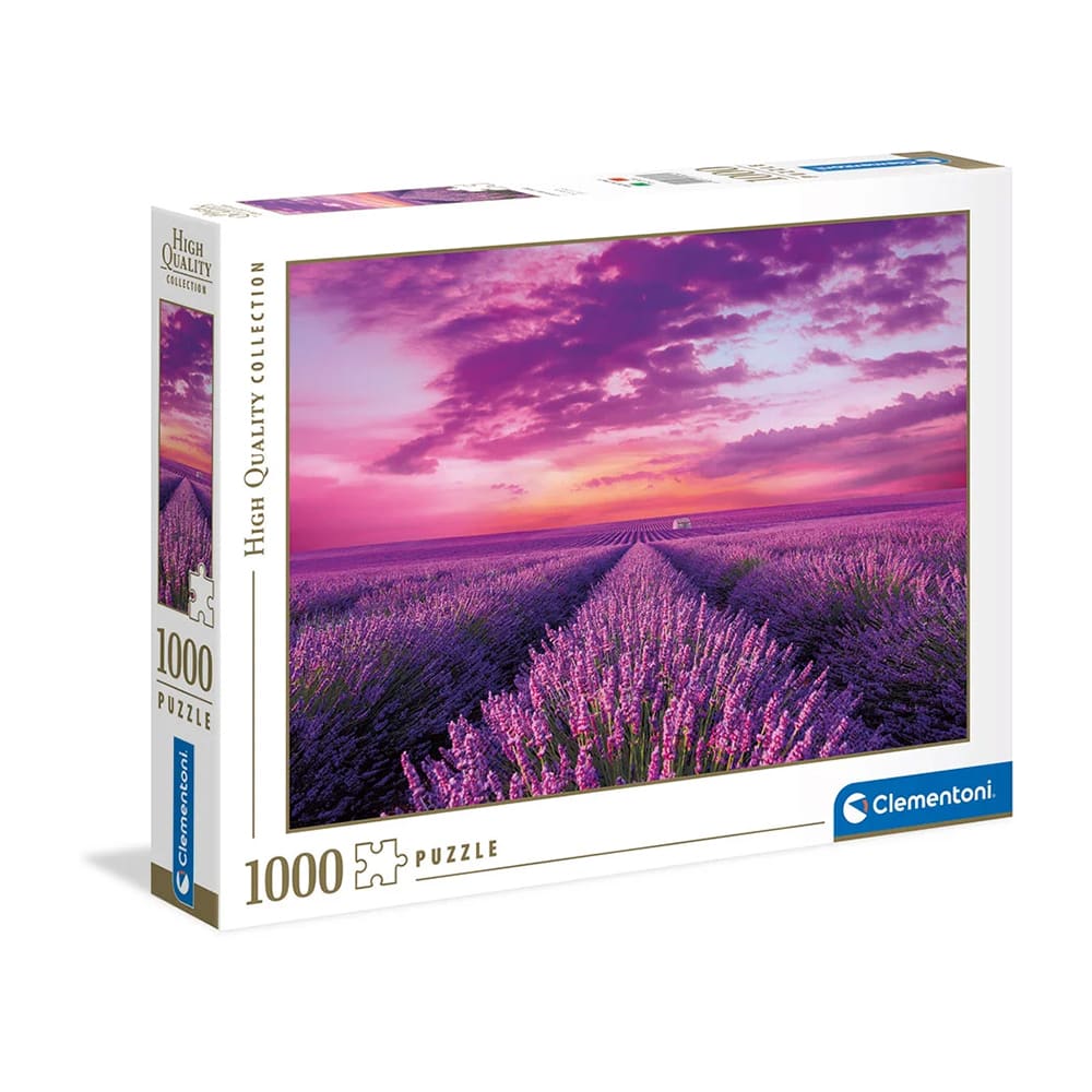 CLEMENTONI ROMPECABEZAS 1000 PZS - CAMPOS DE LAVANDA1
