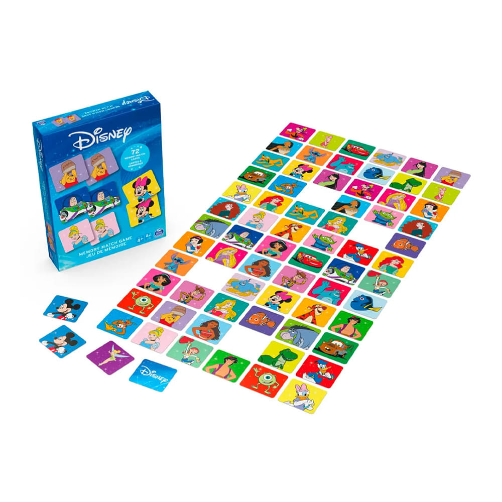 SPIN MASTER DISNEY MEMORY MATCH GAME - JUEGO DE MESA2
