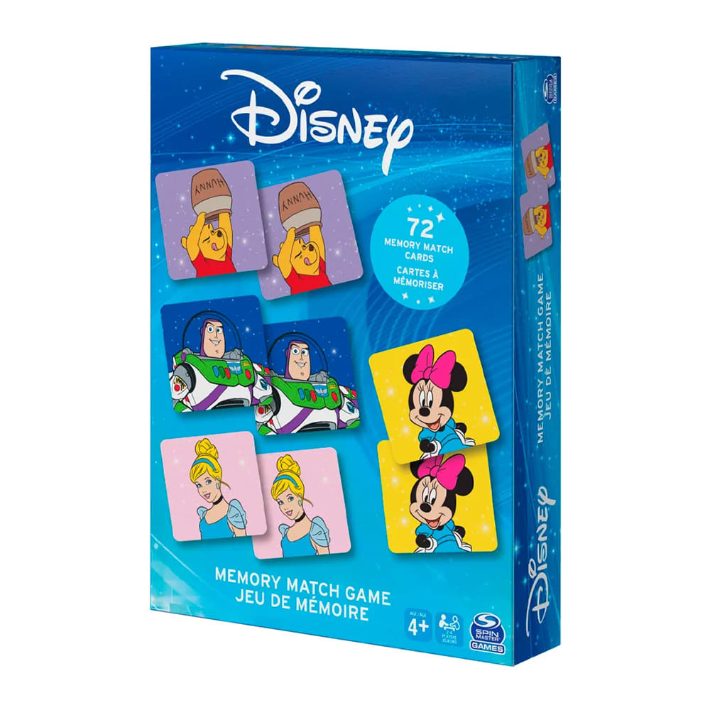 SPIN MASTER DISNEY MEMORY MATCH GAME - JUEGO DE MESA3