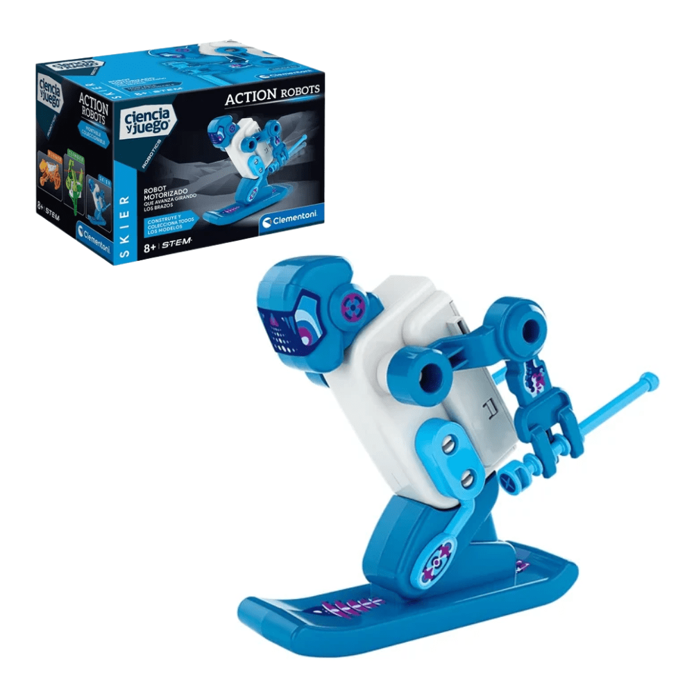 CLEMENTONI ROBOT MOTORIZADO QUE AVANZA GIRANDO LOS BRAZOS2