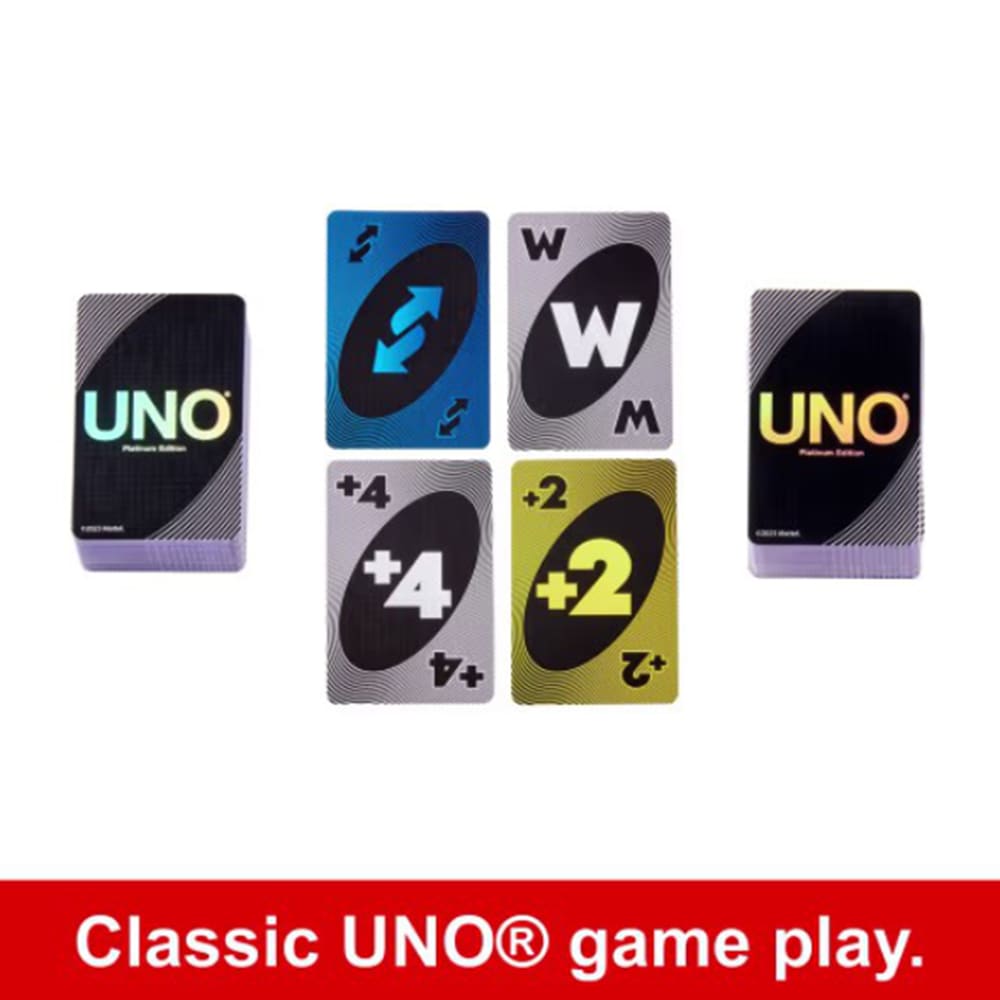 UNO PLATINUM ORIGINAL - JUEGO DE CARTAS4