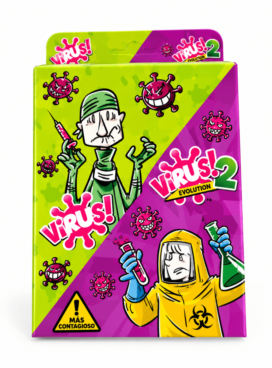 VIRUS 1 Y 2 - JUEGO DE CARTAS5